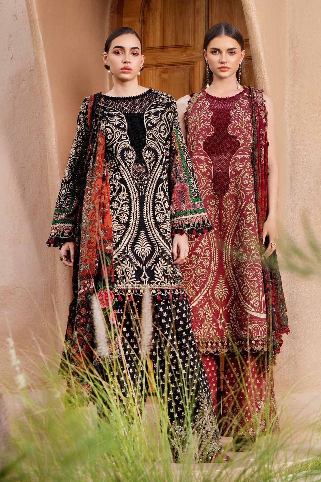 Printed lawn