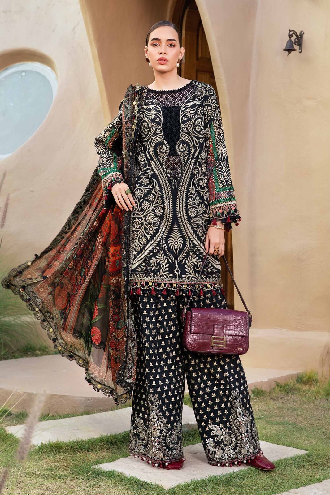 Printed lawn