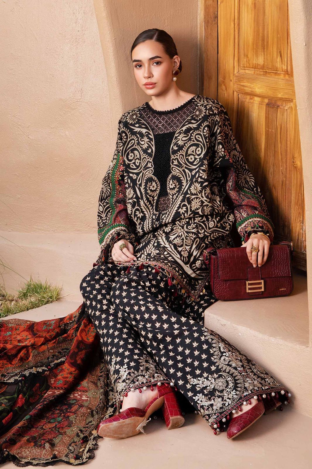 Printed lawn